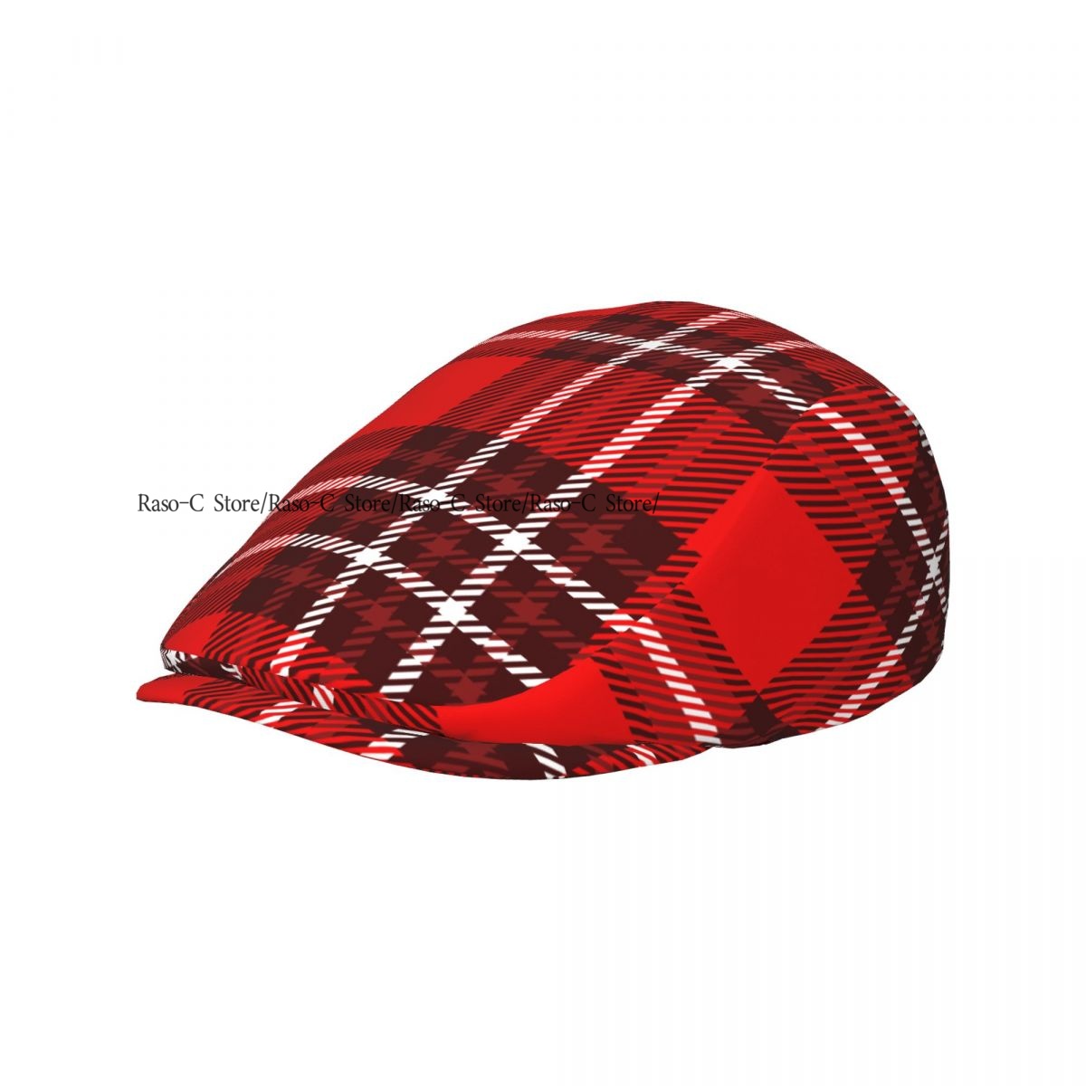 Newsboy Cap Ivy - Unisex Adult Forward Peaked Cap Red