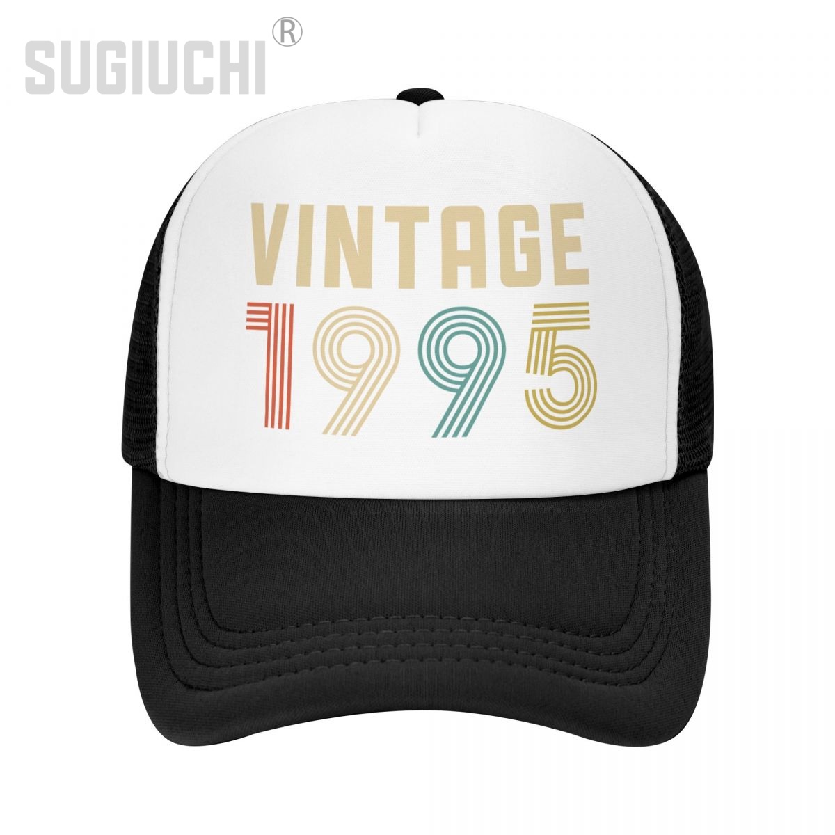 Trucker Cap Mesh - Mesh Cap Hat VINTAGE 1995 Trucker