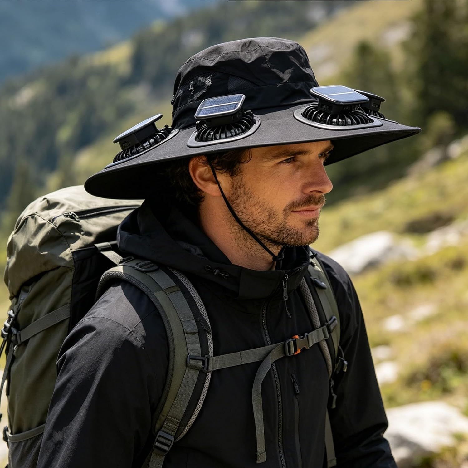 2026 Hot Summer 6 Fans Visor C - đánh giá và giá Visor Sun Hat