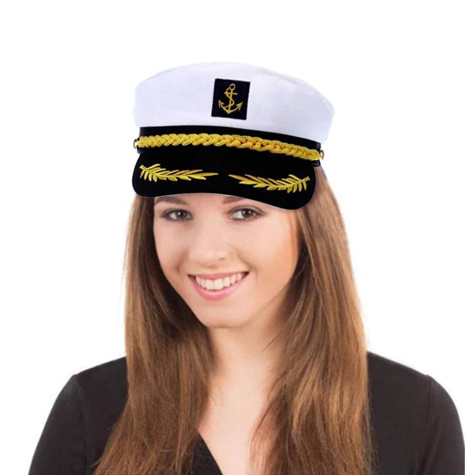 Adult Yacht-Sailor Captain Hat - đánh giá và giá Snapback Hat Flat