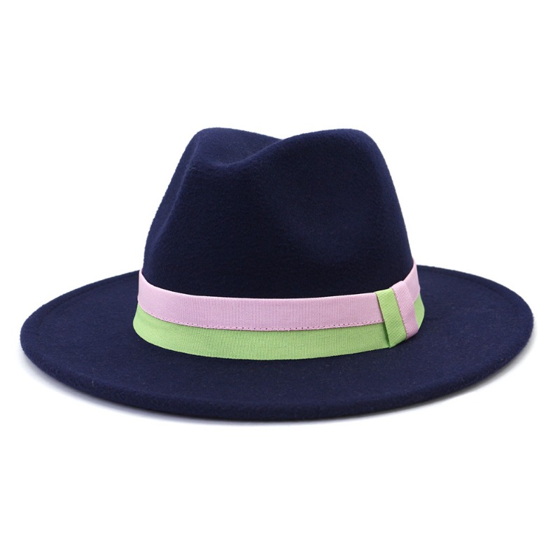 Unisex Autumn Winter New Wide  - đánh giá và giá Fedora Hat Wool