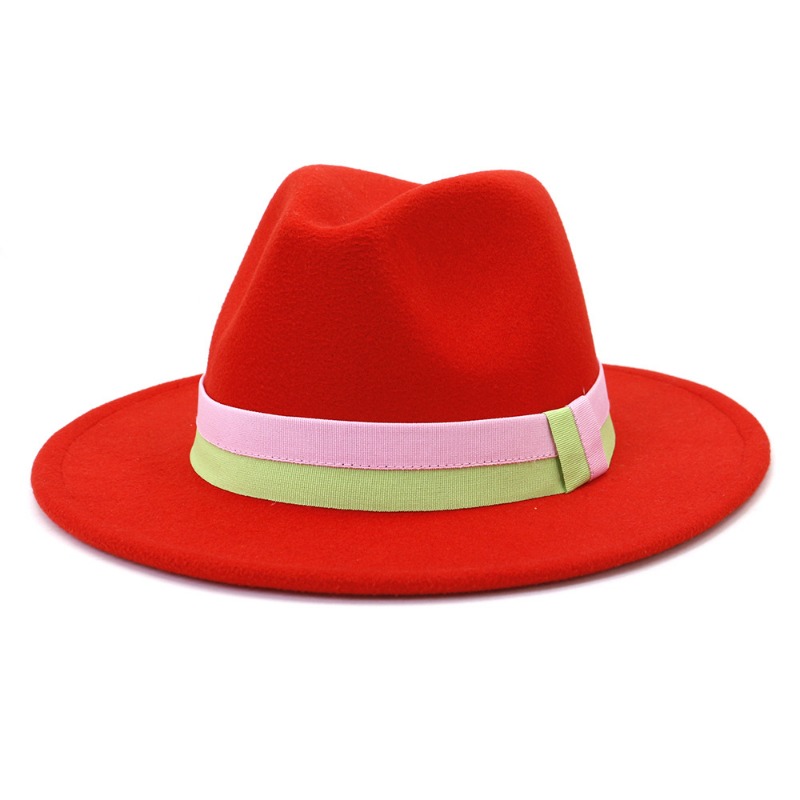 Unisex Autumn Winter New Wide  - đánh giá và giá Fedora Hat Wool