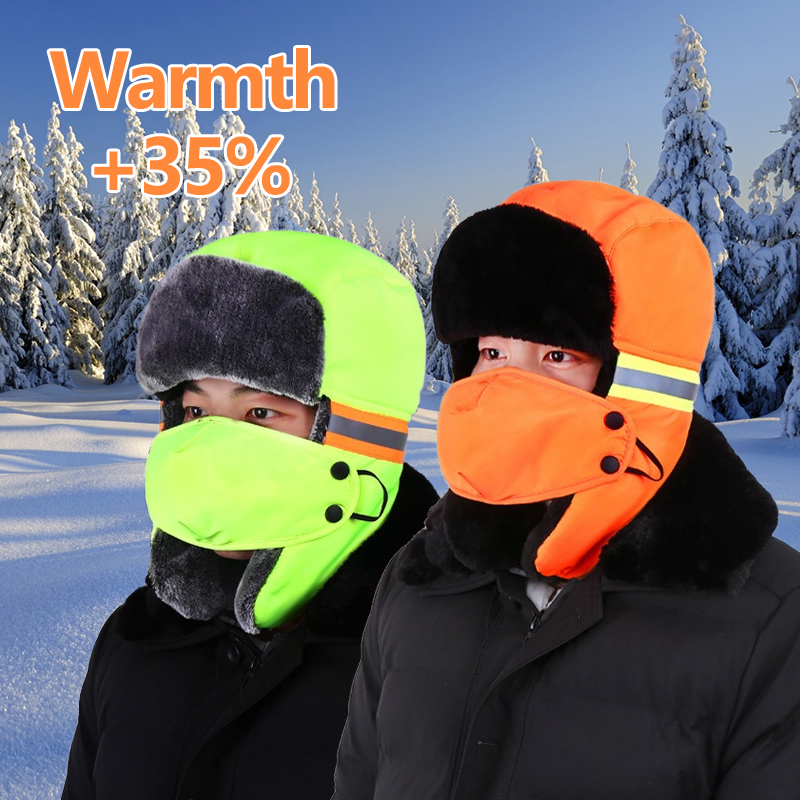 Winter Trapper Hat with Ear Fl - đánh giá và giá Winter Trapper Hat