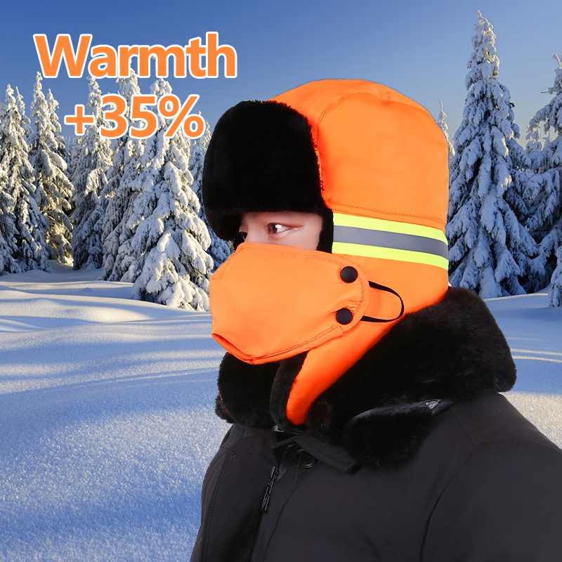 Winter Trapper Hat with Ear Fl - đánh giá và giá Winter Trapper Hat
