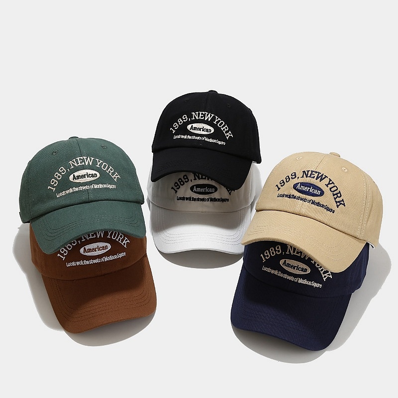 1989 New York Embroidered Base - đánh giá và giá Dad Hat Cotton