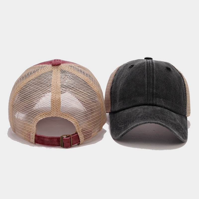 Vintage Washed Denim Mesh Back - đánh giá và giá Trucker Cap Mesh
