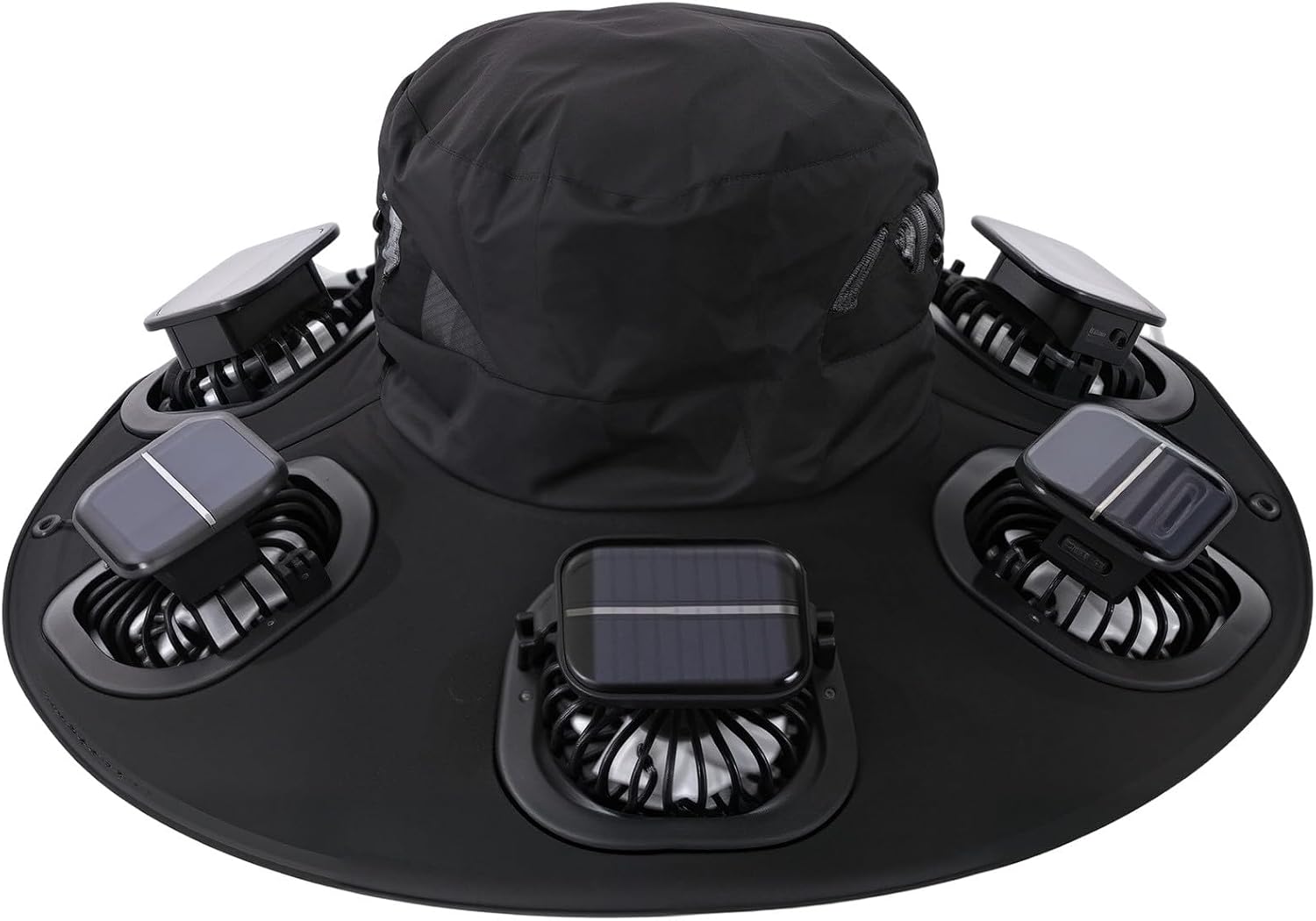 Hot 6 Fans Solar Fan Hat Breat - đánh giá và giá Visor Sun Hat