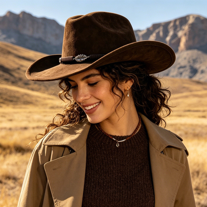 Western Cowboy Style Panama Wo - đánh giá và giá Fedora Hat Wool