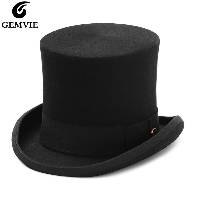 GEMVIE 17Cm 100% Len Nỉ Mũ Dàn - đánh giá và giá Fedora Hat Wool