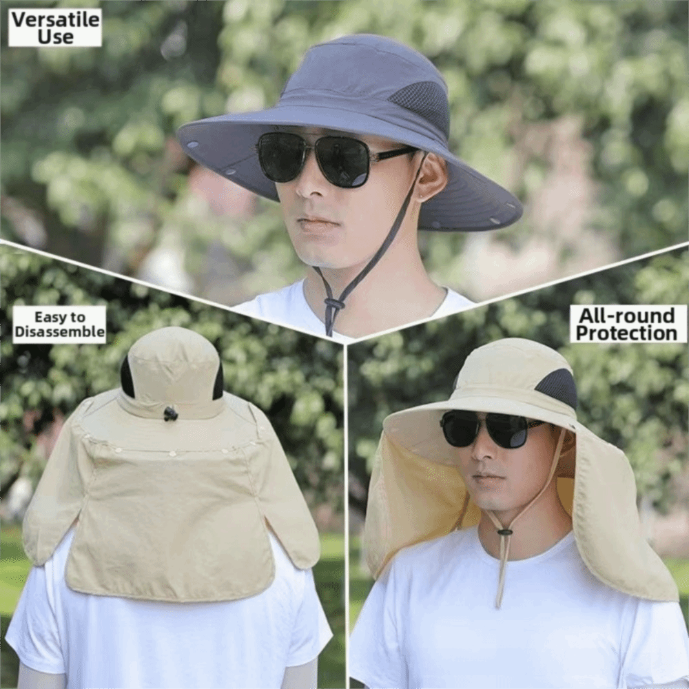 Fashion Cloth Men Sun Hat Big  - đánh giá và giá Visor Sun Hat