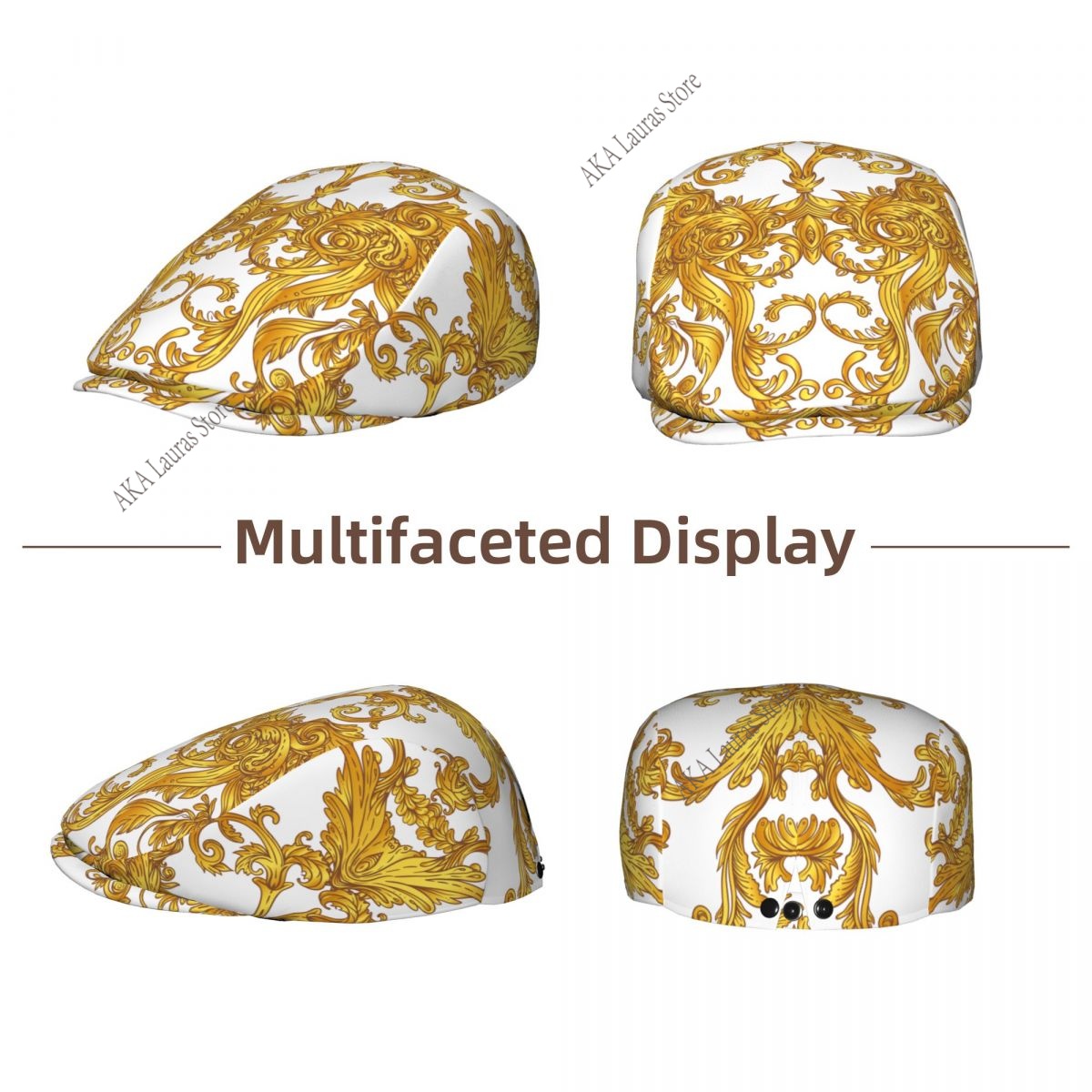 Newsboy Cap Golden Baroque Vin - đánh giá và giá Newsboy Cap Ivy