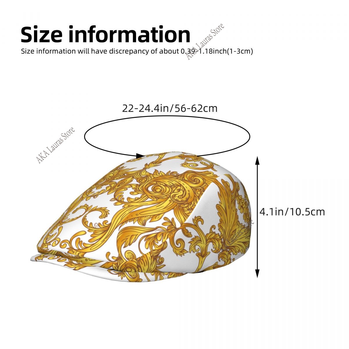 Newsboy Cap Golden Baroque Vin - đánh giá và giá Newsboy Cap Ivy