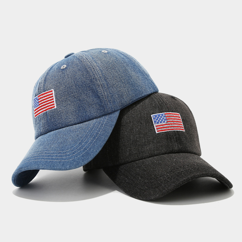 Vintage Washed Denim Baseball  - đánh giá và giá Dad Hat Cotton