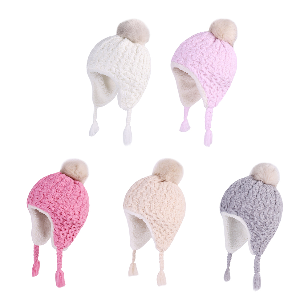 Baby Winter Knit Earflap Hats  - đánh giá và giá Trapper Hat Ear Flap