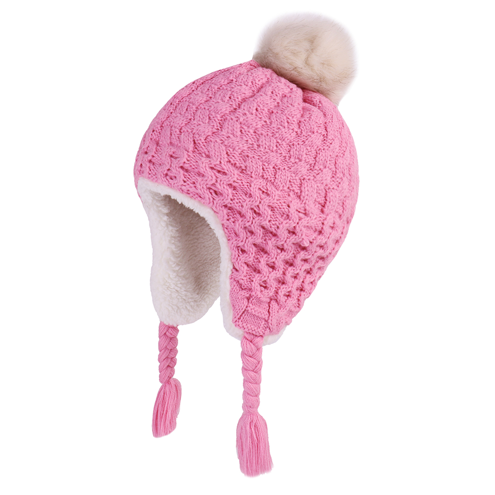 Baby Winter Knit Earflap Hats  - đánh giá và giá Trapper Hat Ear Flap