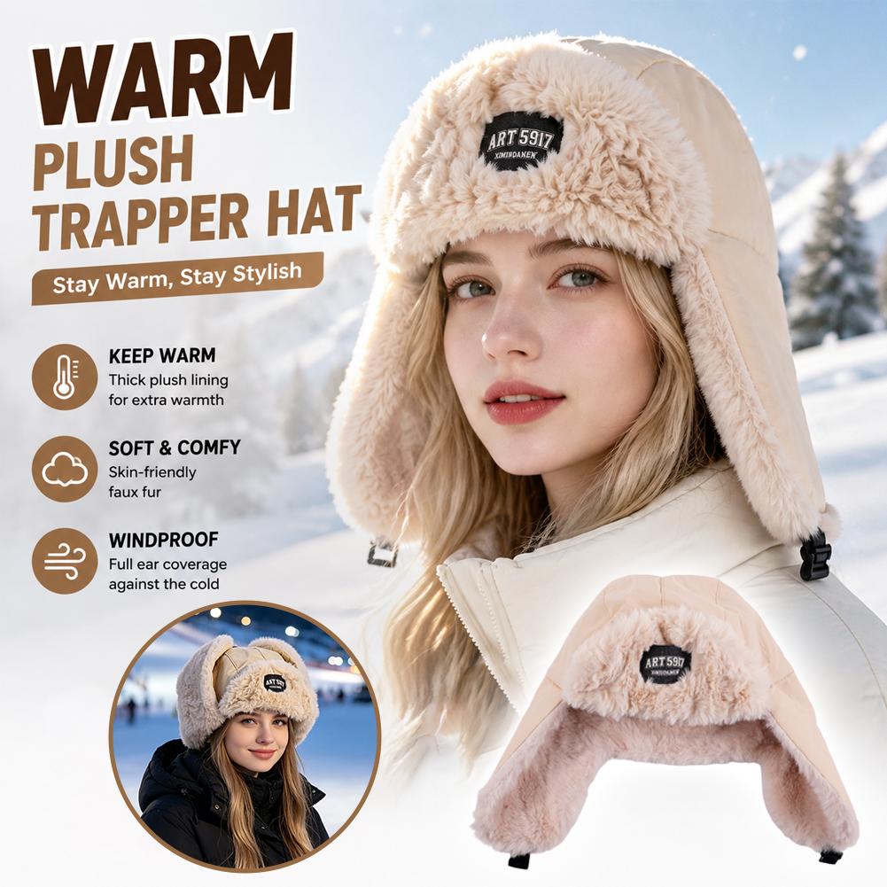 Winter Trapper Hat Thick Plush - đánh giá và giá Winter Trapper Hat