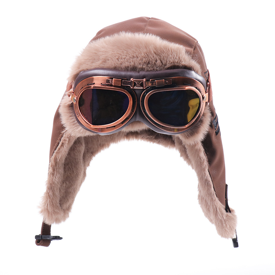 Men Women Vintage Harley Pilot - đánh giá và giá Trapper Hat Ear Flap