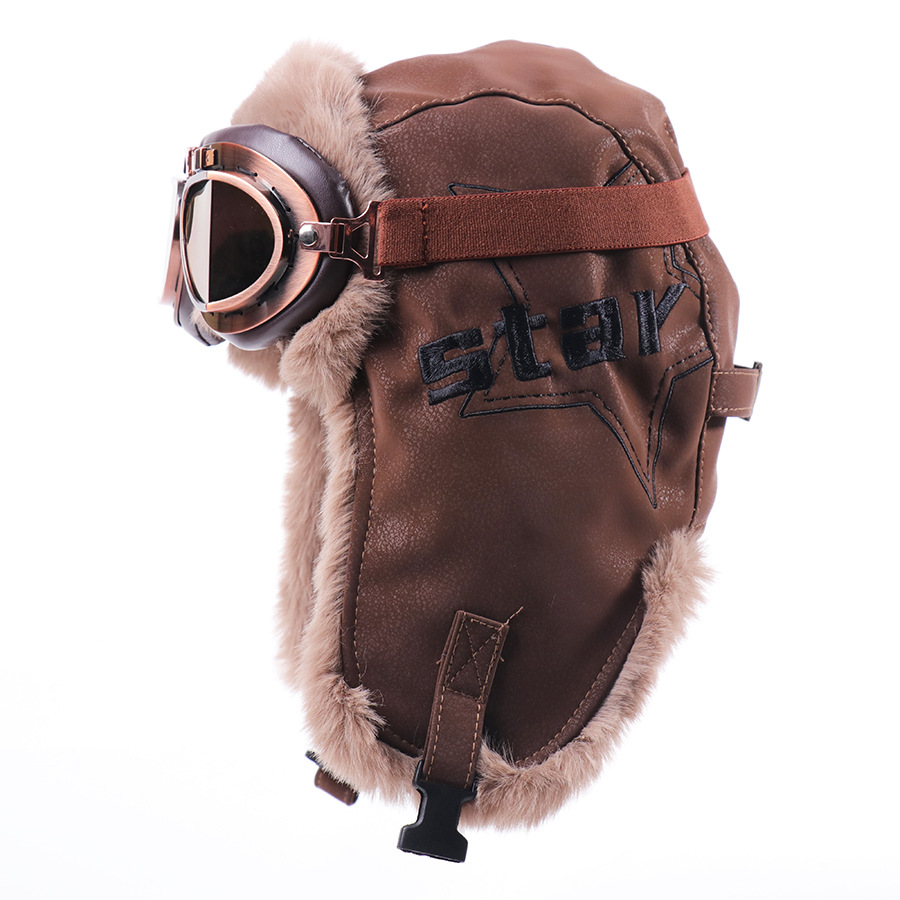 Men Women Vintage Harley Pilot - đánh giá và giá Trapper Hat Ear Flap