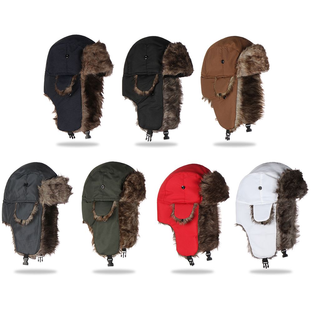 Warm Winter Fur Earflap Ski Ha - đánh giá và giá Winter Trapper Hat