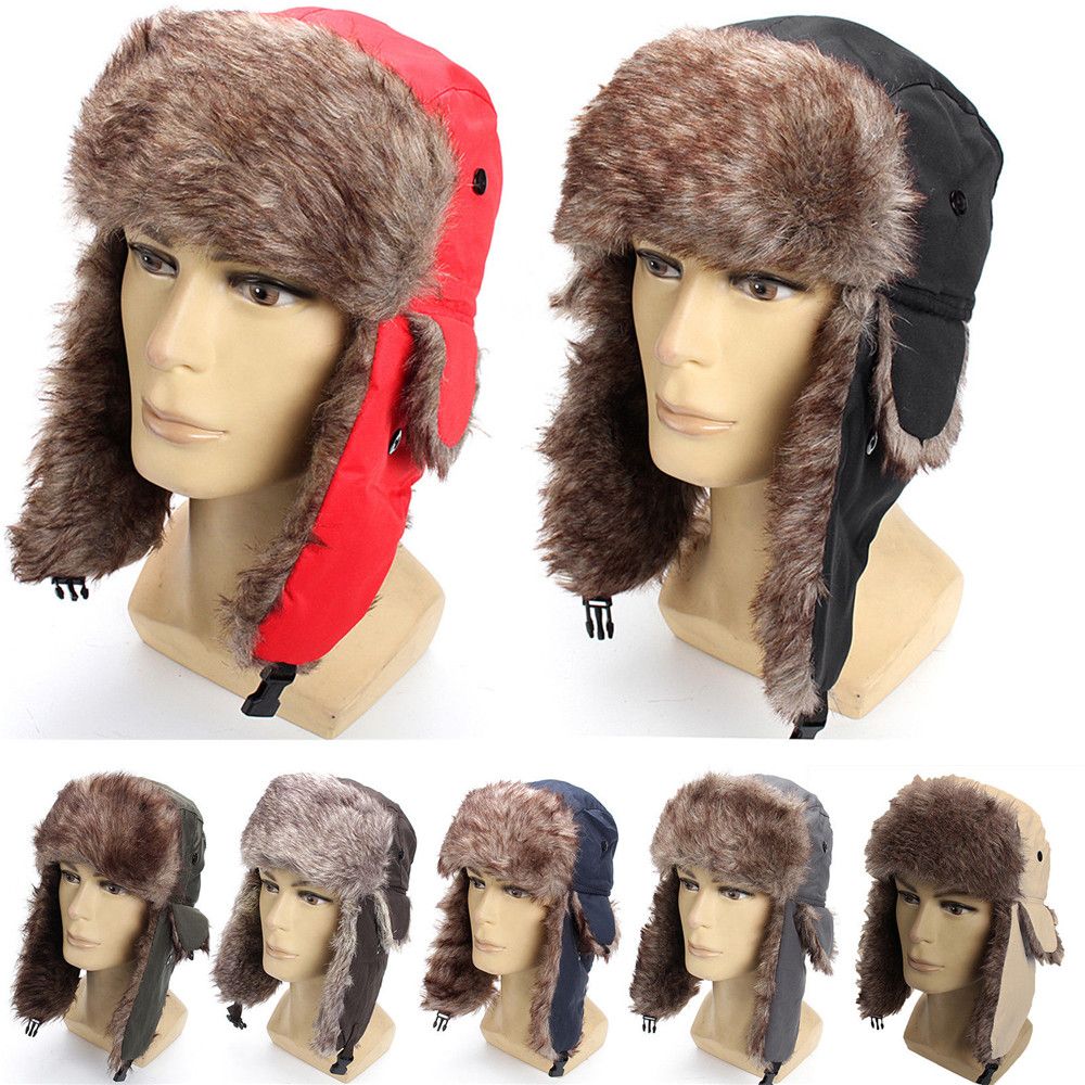 Warm Winter Fur Earflap Ski Ha - đánh giá và giá Winter Trapper Hat