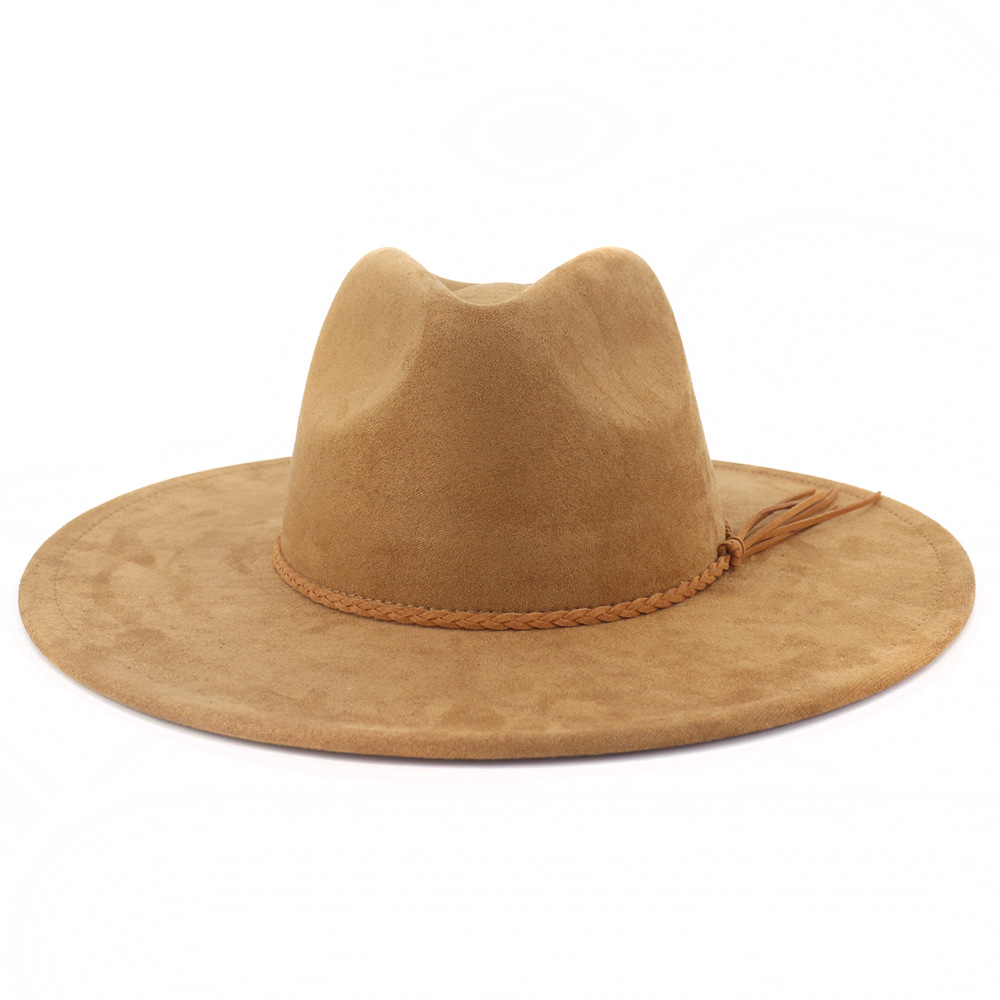 Vegan Suede Hat Teardrop shape - đánh giá và giá Fedora Hat Wool