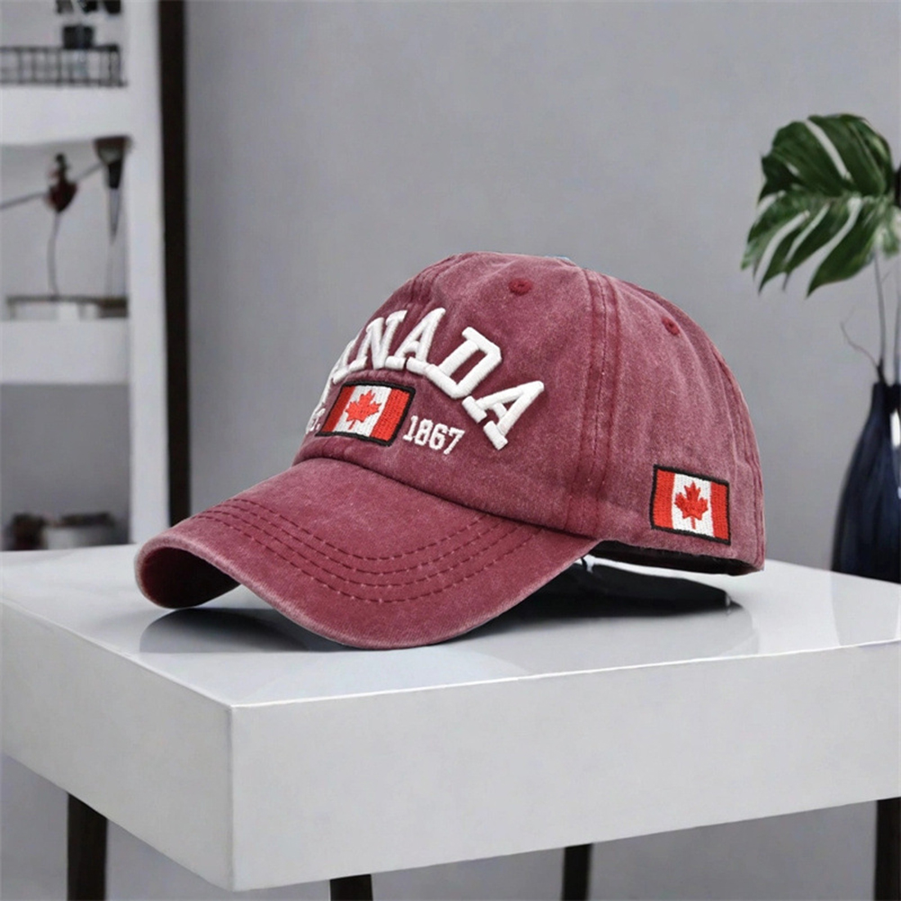 Canada Baseball Cap Maple Leaf - đánh giá và giá Dad Hat Cotton