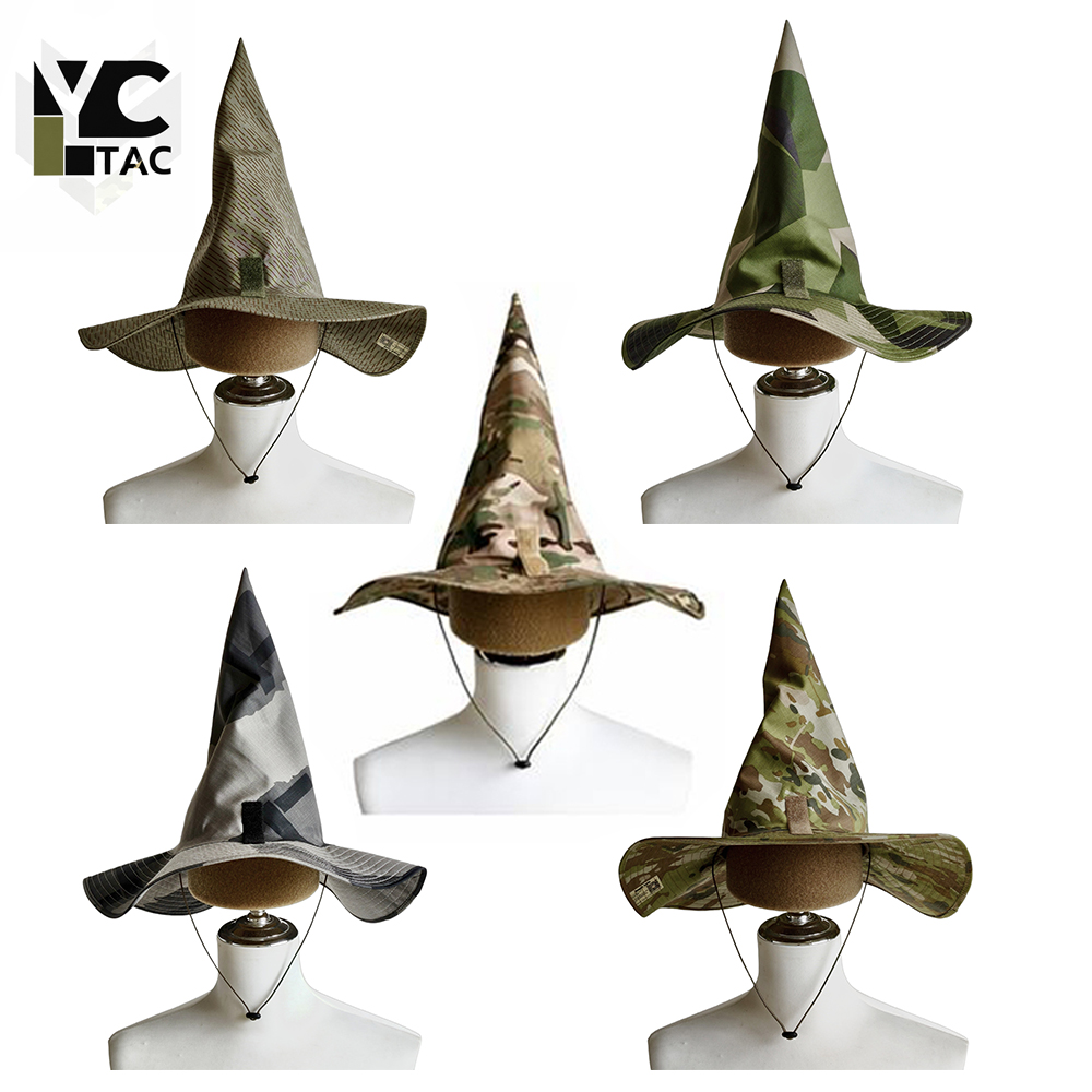 YCTAC Camo Wizard Hat Tactical - đánh giá và giá Boonie Hat Tactical