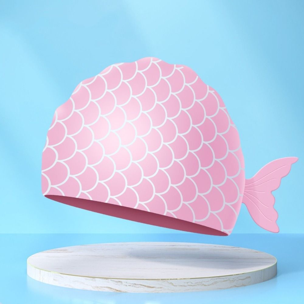 Cute Fish Children Swim Cap Ca - đánh giá và giá Swim Hat Silicone