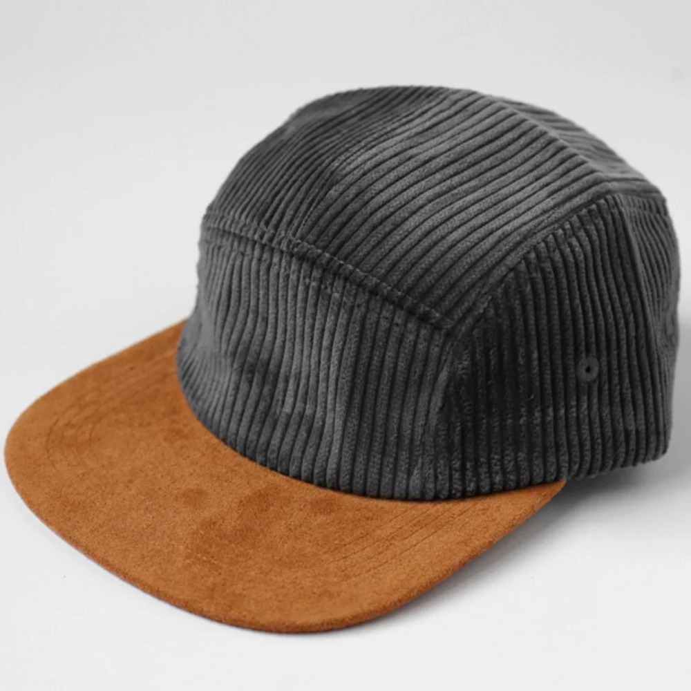 Casual Retro Flat Brim Basebal - đánh giá và giá Corduroy Cap 5 Panel