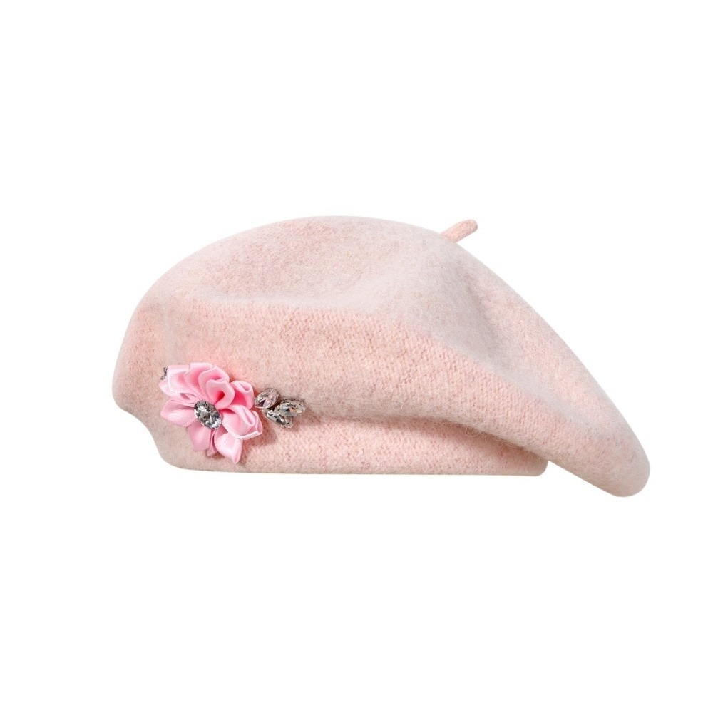 Sweet Solid Color Wool Beret C - đánh giá và giá Beret French Wool