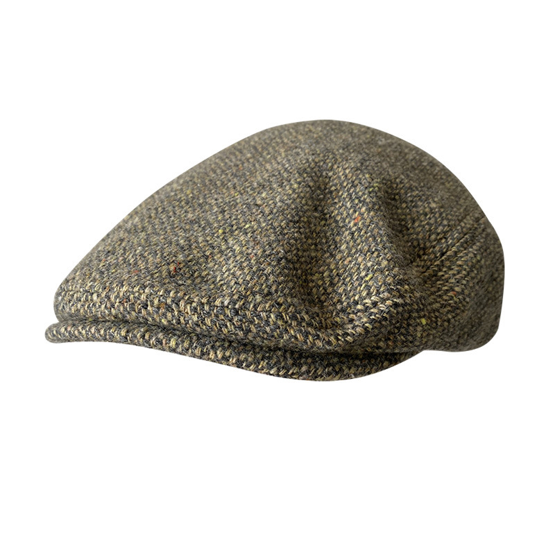 New Wool Flat Cap Men's Golf C - đánh giá và giá Newsboy Cap Ivy