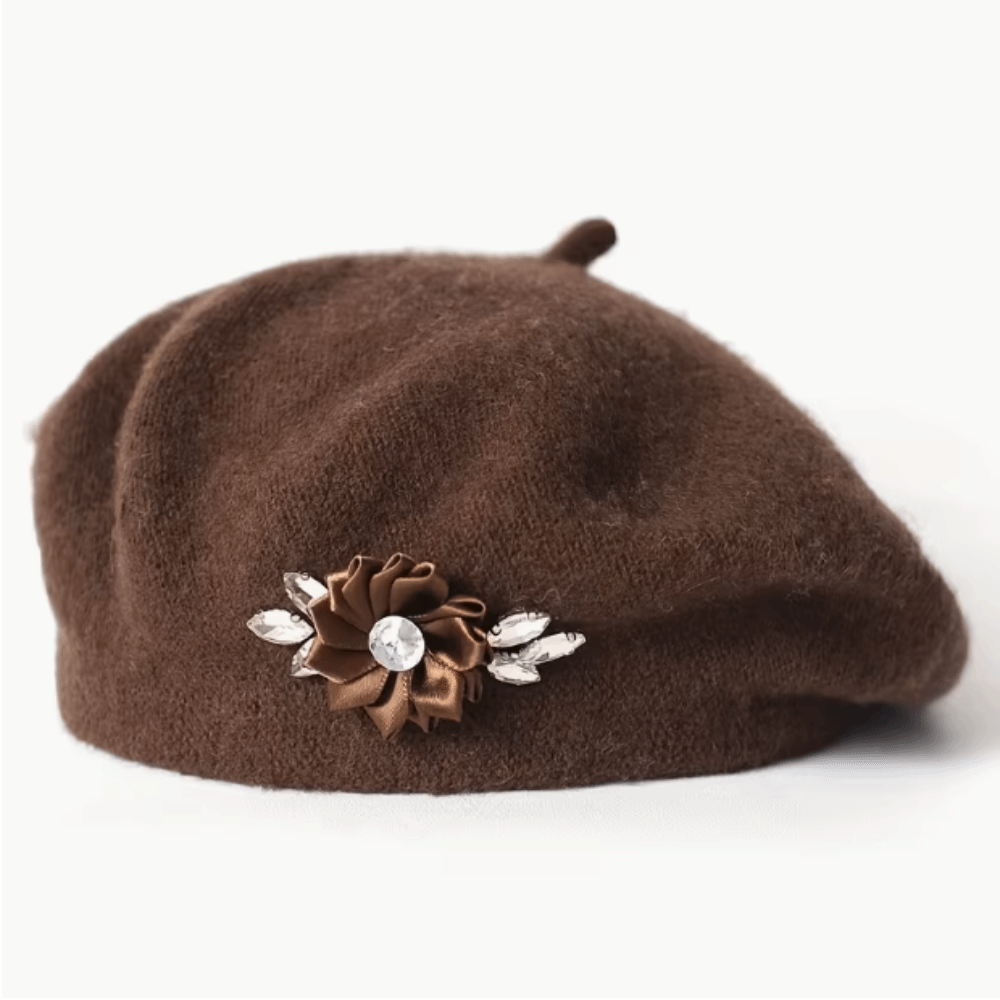 Fashion Solid Color Wool Beret - đánh giá và giá Beret French Wool