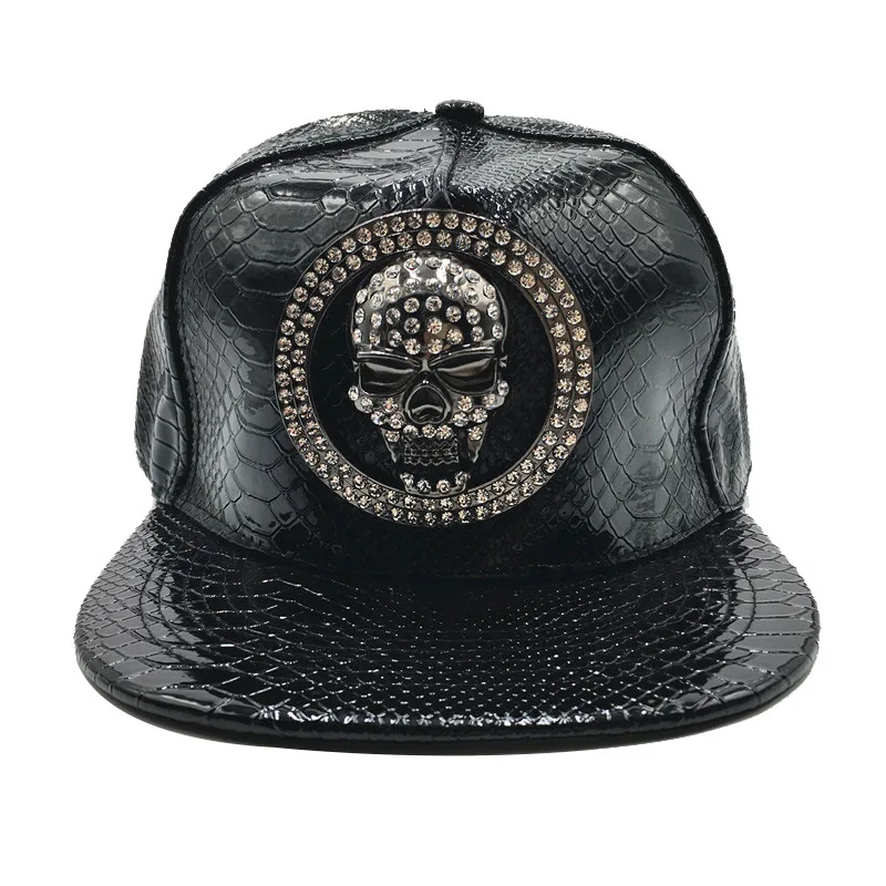 Brand Oohmy Men Women PU Leath - đánh giá và giá Snapback Hat Flat