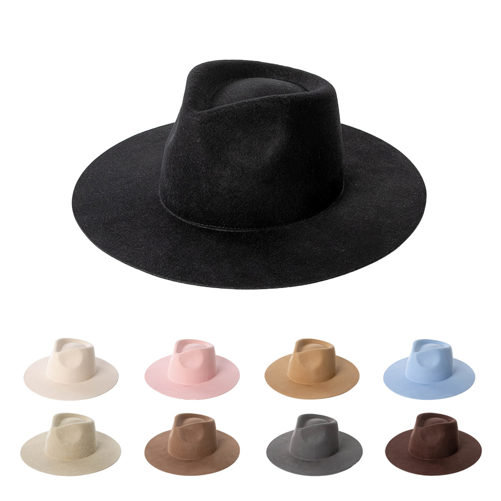 100% Wool Felt Fedora Hat Wide - đánh giá và giá Fedora Hat Wool